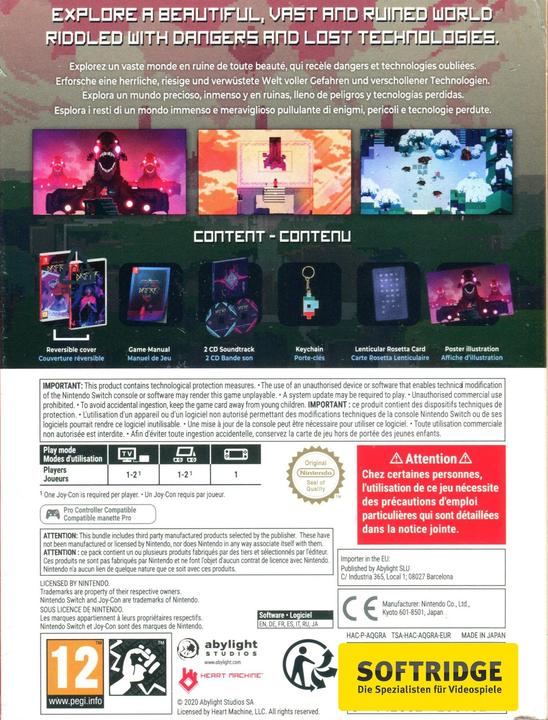 Image du produit Abylight Studios Hyper Light Drifter Edition spéciale (Switch, EN, FR, DE, IT)