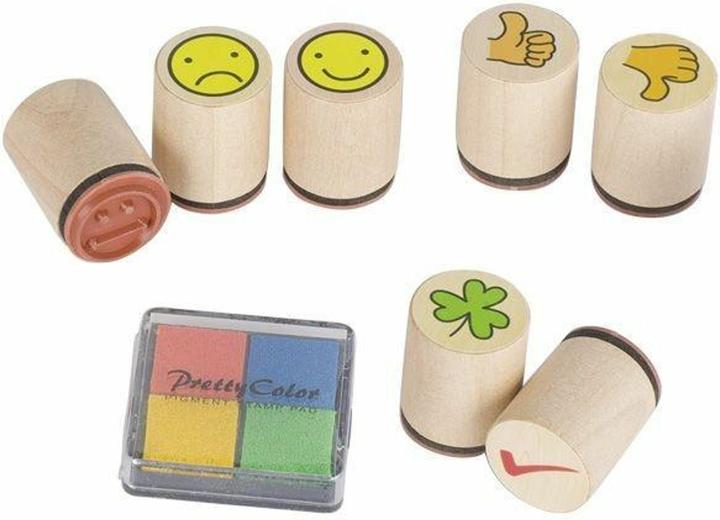 Actual product image Goki Shapes with pattern