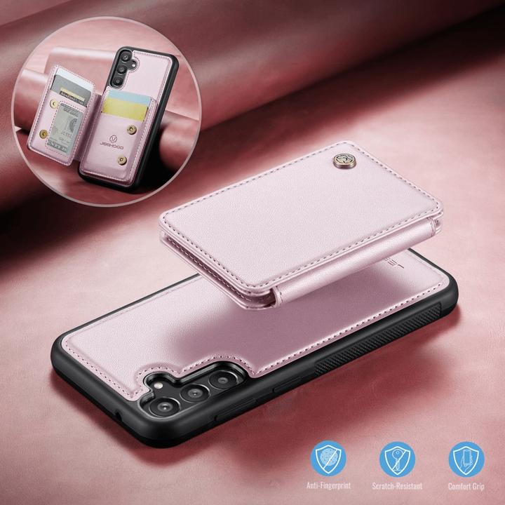 Image du produit Cover-Discount Galaxy A55 - Coque arrière 2 en 1 avec étui pour carte de crédit (Samsung Galaxy A55)