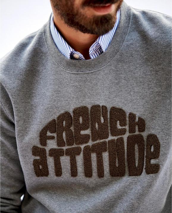 Image du produit La Redoute Collections Chemise à rayures avec col français (XL)