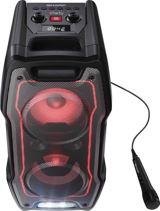 Actual product image Sharp PS-931 Party speaker (13 h, Electrical connection, Rechargeable battery operated)