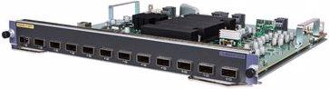 Actual product image HPE FlexNetwork 10500 12-port 40GbE QSFP28 M2SG Module (12 ports)