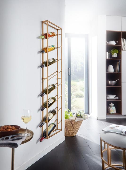 Immagine prodotto FineBuy Portabottiglie FB41453 Metallo Oro