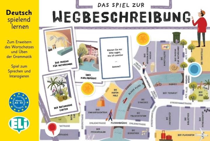 Actual product image The game for directions (German)