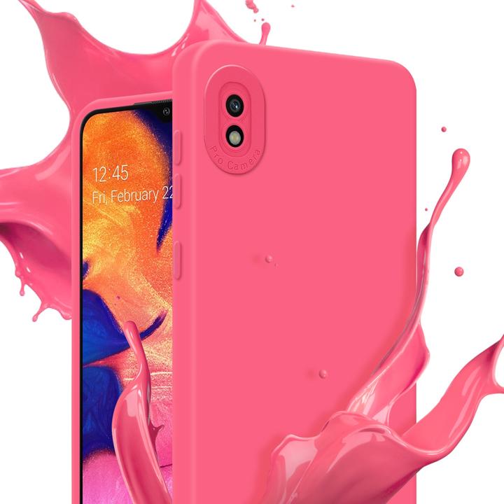 Actual product image Cadorabo Case for Samsung Galaxy A10 in TPU Fluid LM162 Style (Samsung Galaxy A10)