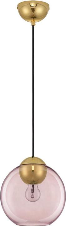 Actual product image Nova Luce MIDORI pendant light E27 Gold Pink 182,5x24cm dimmable 9009243