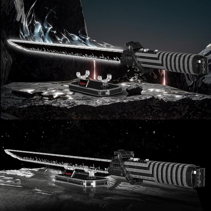Actual product image Mould King Black sabre