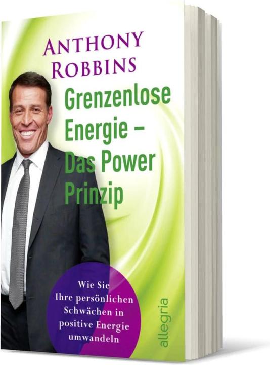 Image du produit Grenzenlose Energie Das PowerPrinzip (Allemand, Anthony Robbins, 2004)