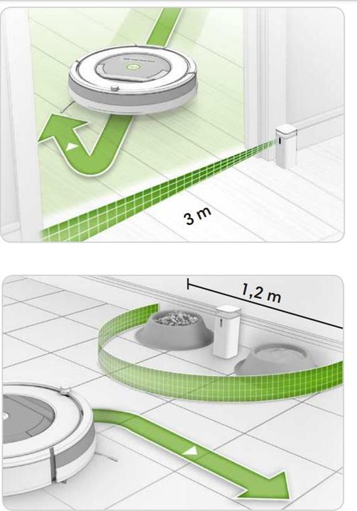 Produktbild Novidarte Dual Mode virtuelle Wand für iRobot Roomba 2er Pack