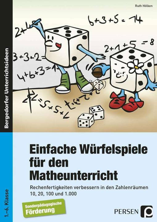 Image du produit Einfache Würfelspiele für den Mathematikunterricht (Allemand, Ruth Hölken, 2021)