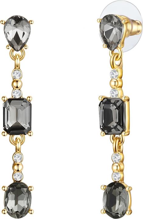 Lulu & Jane Damen Metall-Legierung Glas gelbgold - 29247 (Metall-Legierung)