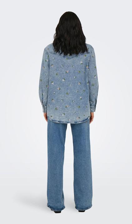 Immagine prodotto Only Onlvera L/S Flower Emb Shirt Dnm Yor (XS)