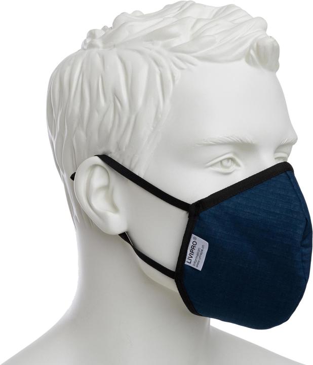 Actual product image Unrepa Community fabric mask LIVIPRO Compact, washable, size M (1 x)