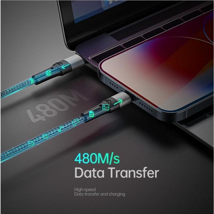 Produktbild Duzzona 3 in 1 USB Ladekabel (1.30 m)