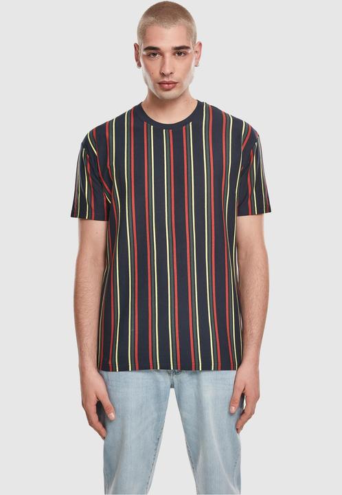 Immagine prodotto Urban Classics Maglietta stampata a righe retrò sovradimensionata (5XL)