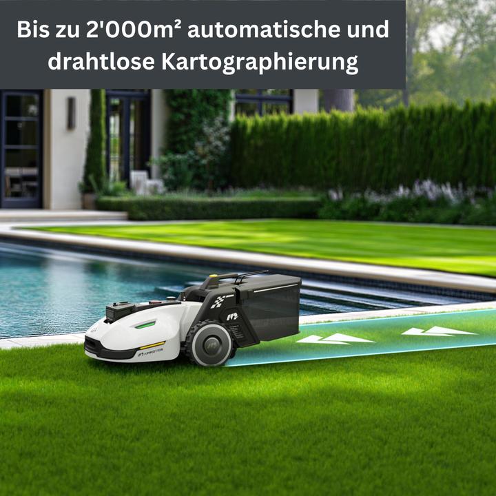 Produktbild Mammotion Yuka 2000 (2000 m², Ohne Begrenzungskabel)