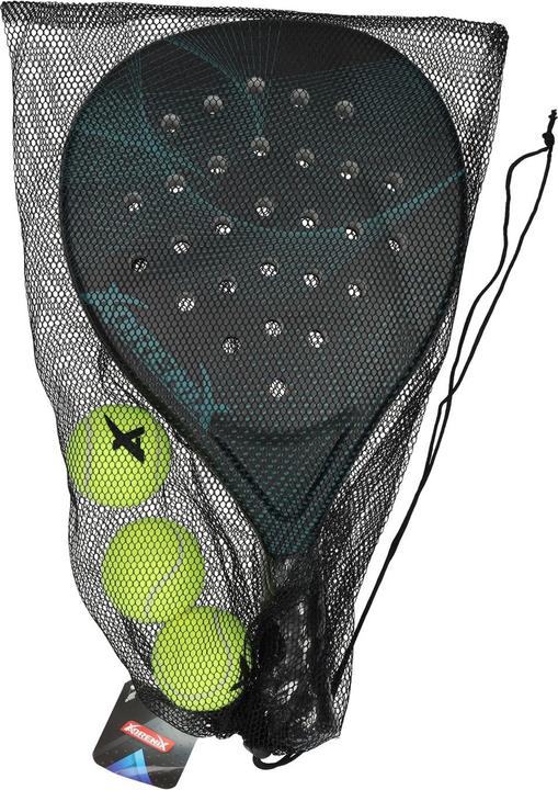 Produktbild Adrenix Padel Set Schläger mit 3 Bällen - Grün