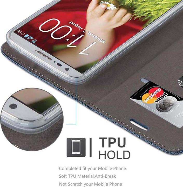 Actual product image Cadorabo Book Jeans Optics Cover (LG G2 Mini)