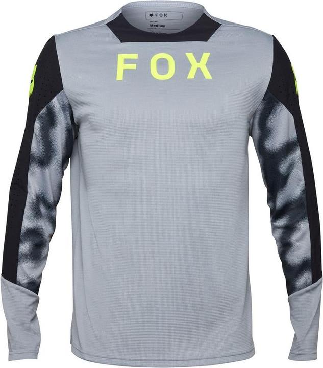 Fox Jersey 24 Defend Ls Taunt Stl Gry (M)