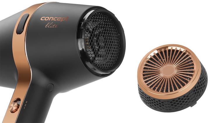 Actual product image Concept VV6030 Hair Dryer 2200 W Black Bronze