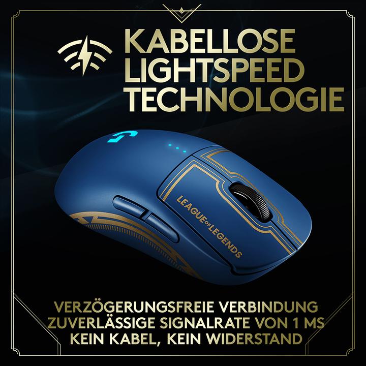 Image du produit Logitech G Pro League of Legends Edition (Sans fil, Filaire)