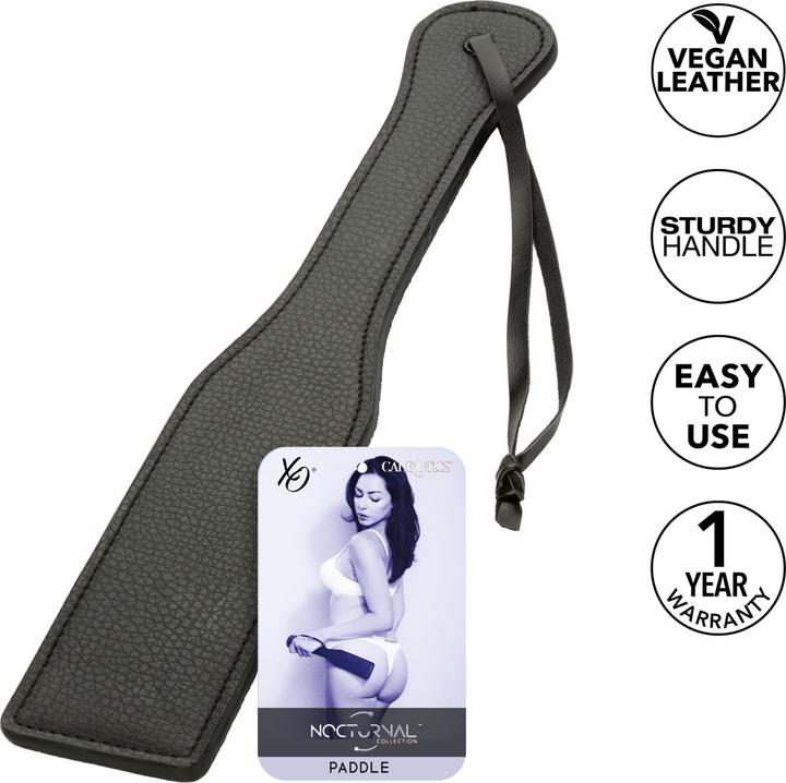 Produktbild CalExotics Nocturnal Paddle Leder Schwarz