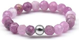 Agato Mineral Ring With Ruby Pol-R12 (60)