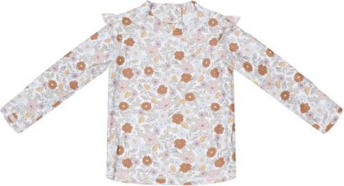 Little Dutch Schwimm T-Shirt langärmlig ruffles Vintage Little Flowers - 86/92 (86)