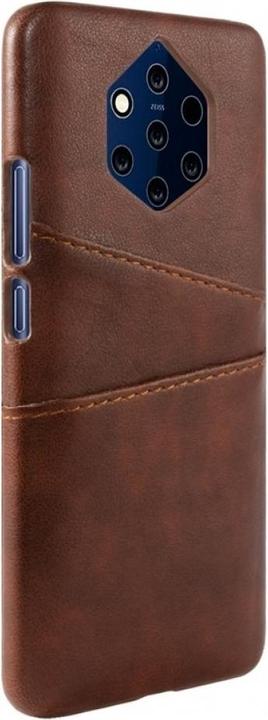 Actual product image Screenguard Nokia 9 PureView CardCaddy Leather Backcase with Card Slots (Nokia 9 PureView)