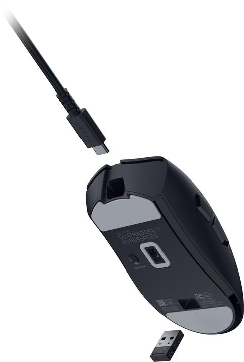 Produktbild Razer DeathAdder V3 HyperSpeed (Kabellos, Kabelgebunden)
