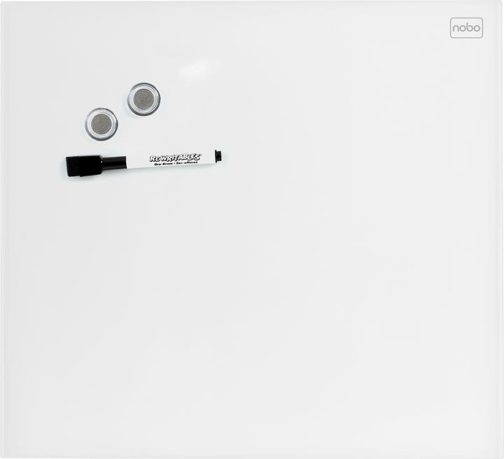 Image du produit Nobo Tableau blanc en verre (30 x 30 cm)