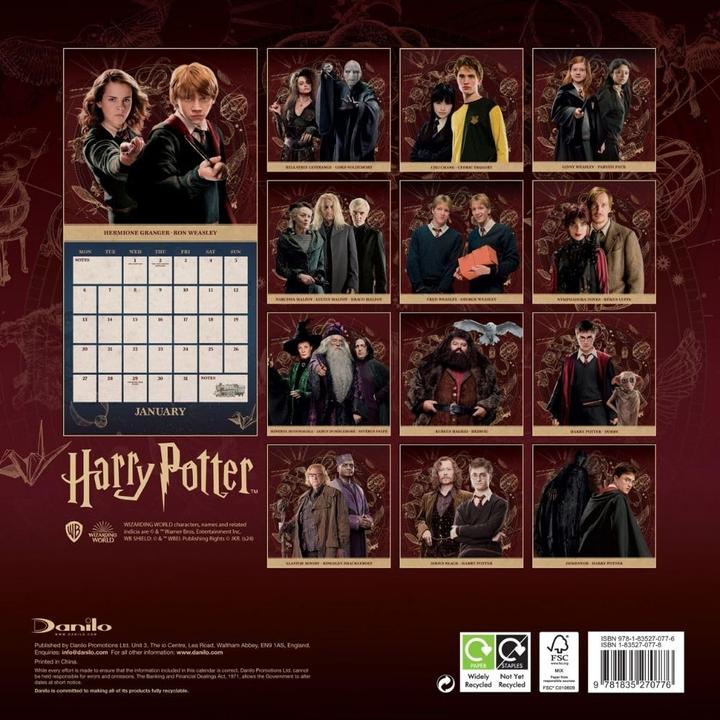 Produktbild Wandkalender 2025 Quadratisch (30 x 30 cm, Englisch)