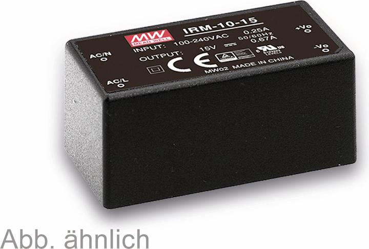 Produktbild MeanWell MEAN WELL AC/DC-Printnetzteil IRM-10-5, 5 V-/2 A, 10 W