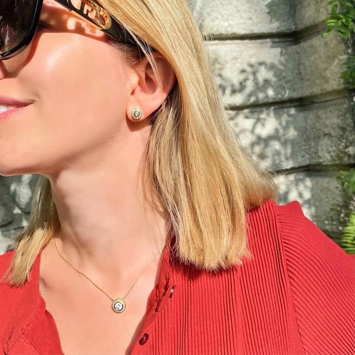 Produktbild Candy Ohrstecker Delicacy, 925 Sterling Silber, vergoldet (18k vergoldet, 925 Sterling Silber)