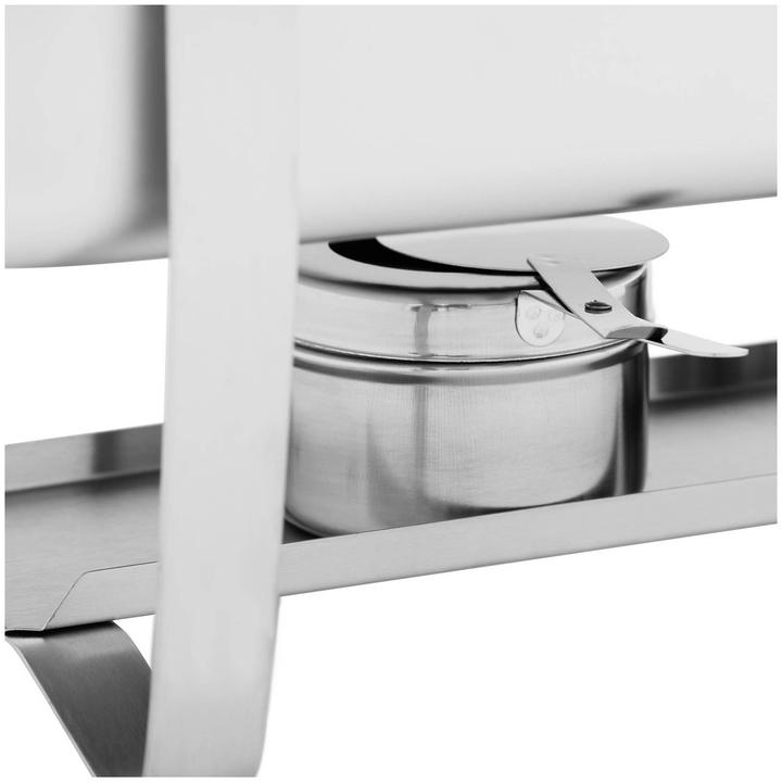 Produktbild Royal Catering Chafing Dish Warmhaltebehälter Rechaud Wärmebehälter 9 l 2 Brennstoffhalter