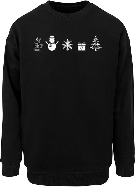 Produktbild Merchcode Christmas Elements Crewneck - 181753 (L)