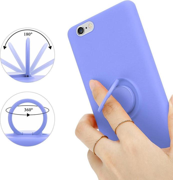 Produktbild Cadorabo TPU Liquid Ring Silicone Case Hülle (Apple iPhone 6 Plus)
