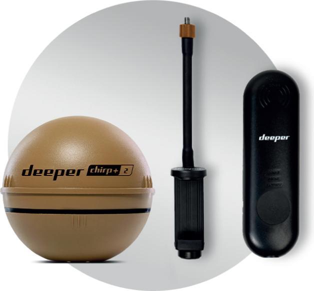 Immagine prodotto Deeper Kit Chirp+ 2 a lunga portata, comprensivo di prolunga e supporto