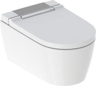 Actual product image Geberit AquaClean Sela WC complete system wall-hung WC, high-gloss chrome-plated