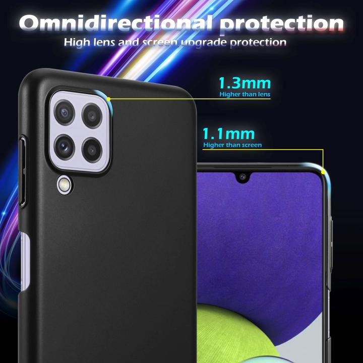 Produktbild Cadorabo HC Matt Metall Hülle (Samsung Galaxy M22, Samsung Galaxy A22, Samsung Galaxy A32)