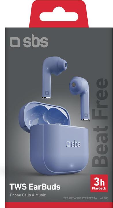 Actual product image SBS Beat Free - True Wireless Stereo earphones with touch control (3 h, Wireless)