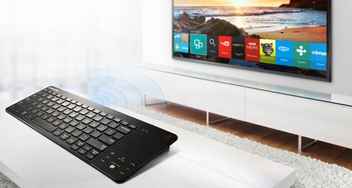 Image du produit Samsung VG-KBD1000/ZG, bluetooth Tastatur, für SmartTV's und Mobilegeräte, DE-Layout