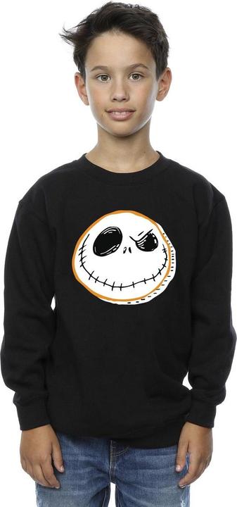 Immagine prodotto Disney The Nightmare Before Christmas Jack Face Felpa Ragazzi (116)