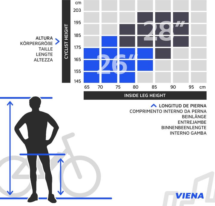 Actual product image Urbanbiker Viena (49 cm)