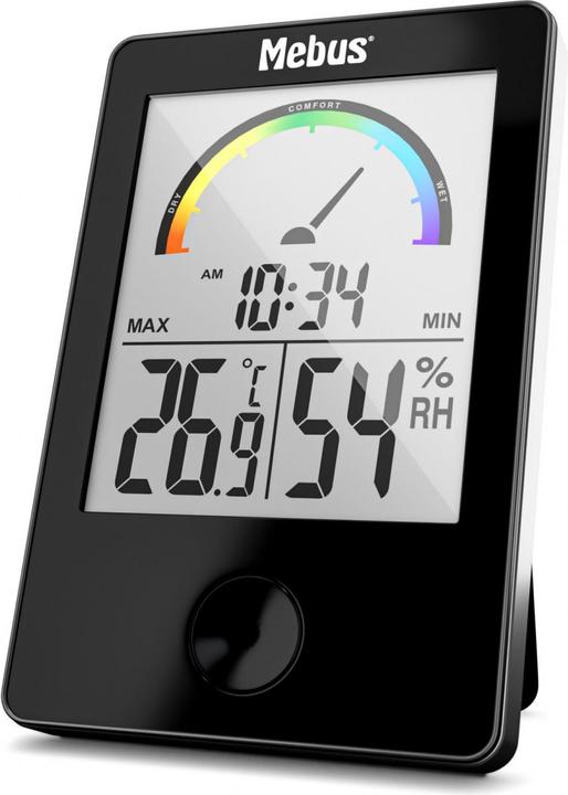 Mebus 40929 Thermo-Hygrometer black