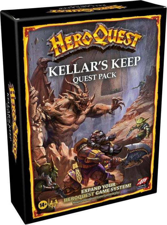 Actual product image Hasbro Gaming F4543 HeroQuest Board Game Expansion Strategy (English)