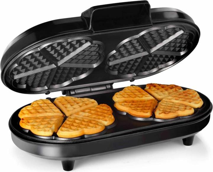Actual product image Tristar Waffle iron WF-2120 with hearts (EU plug)