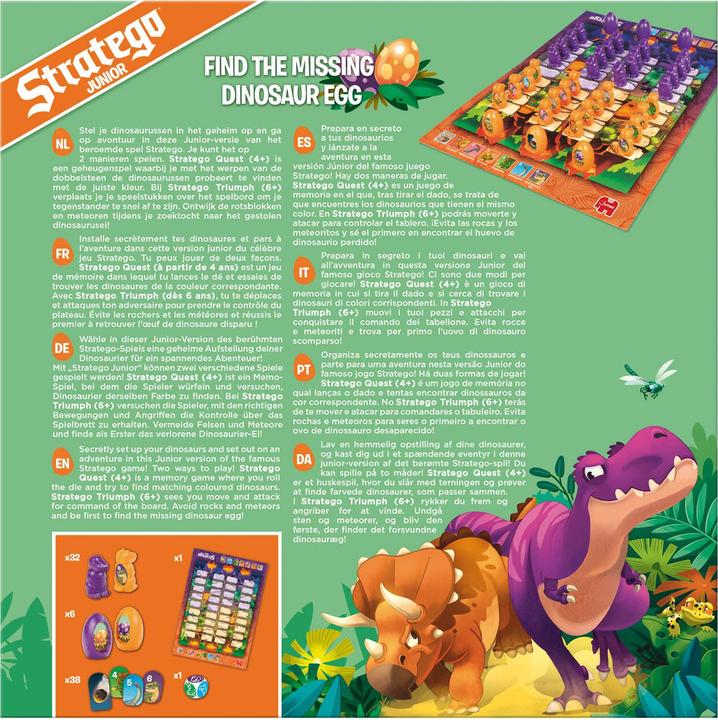 Productafbeelding Jumbo Stratego Junior Dinos, d/f/i (Duits)