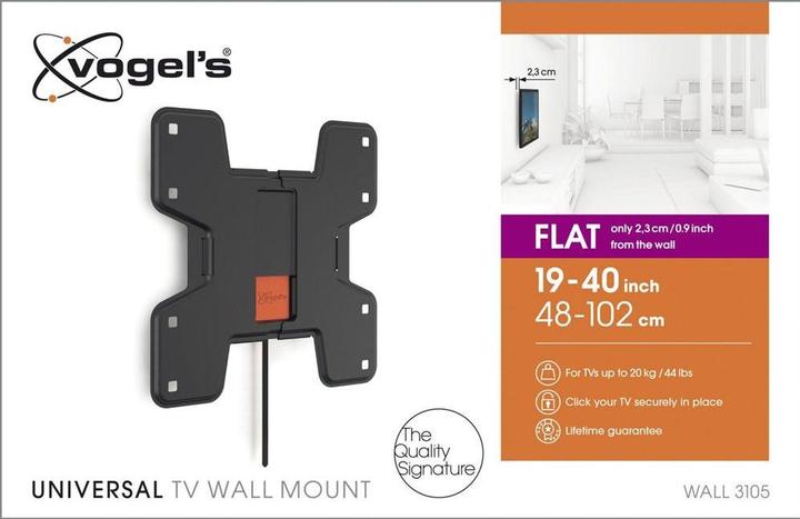 Produktbild Vogels Wall 3105 (Wand, 40", 20 kg)