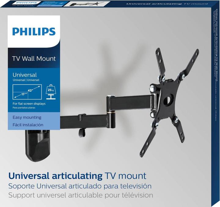 Produktbild Philips SQM9222/00 TV mount (42") Black (Wand, 42", 25 kg)